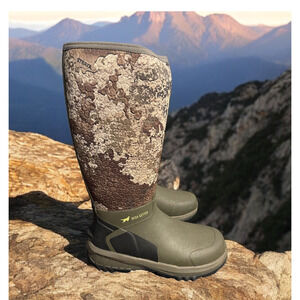 New Irish Setter Unisex Camo MudTrek Boots Waterproof Mens Sz 11 Wom Sz 13